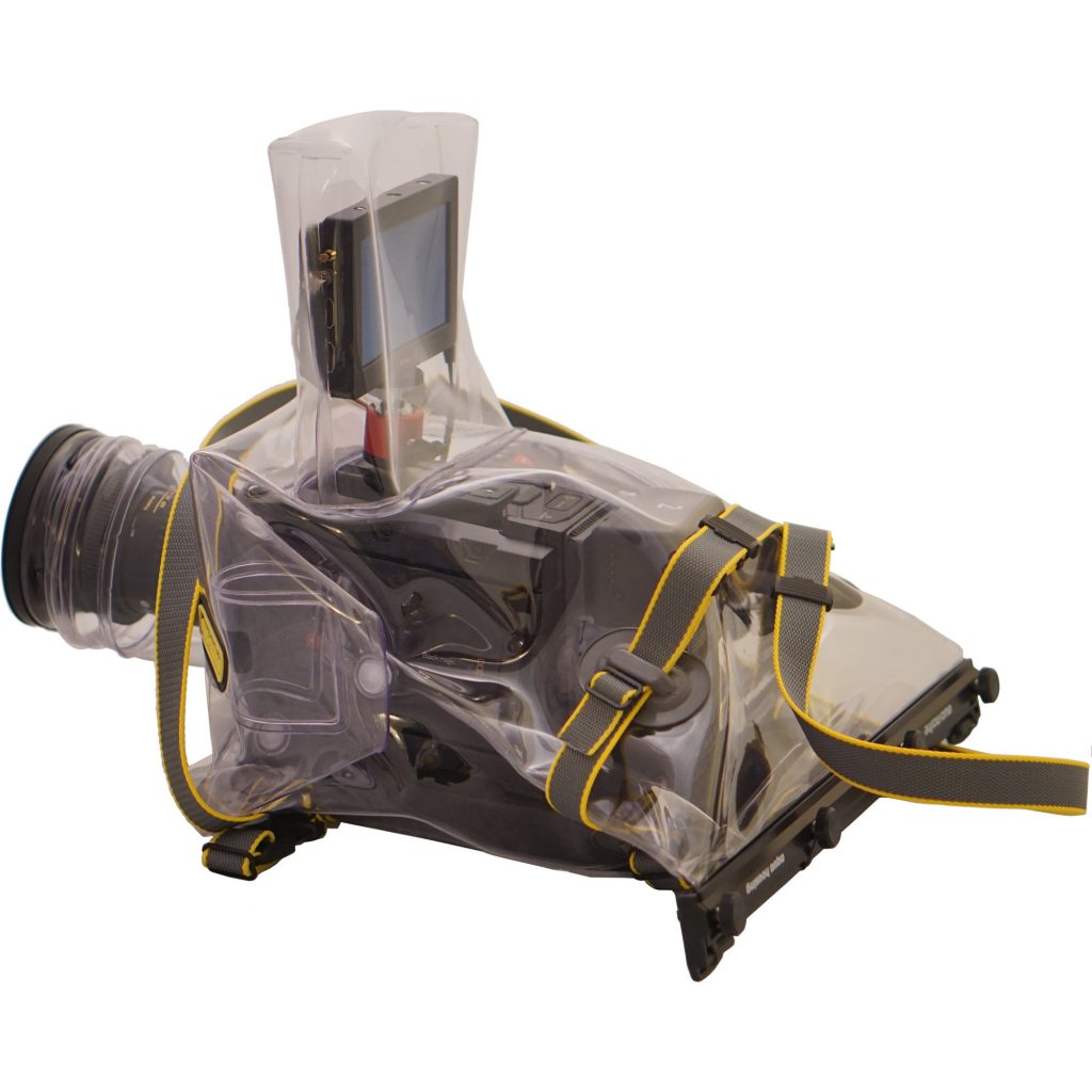 ewamarine ABM2 underwater housing for Blackmagic URSA mini pro cine camera
